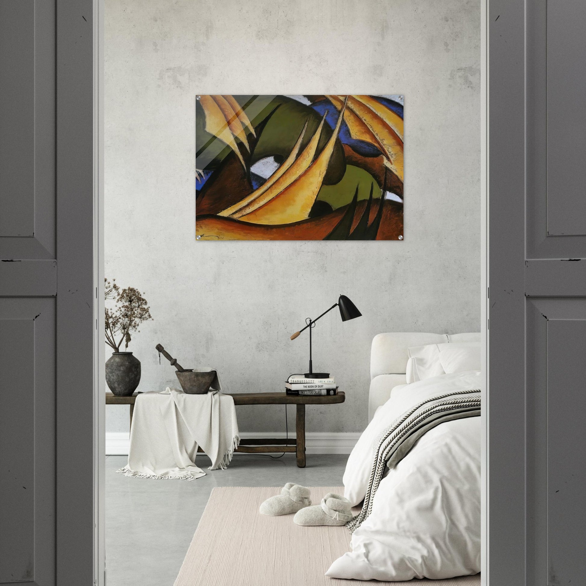 Sails - 1912 - Arthur Dove Acrylic Print - 70x100 cm / 28x40″ inches
