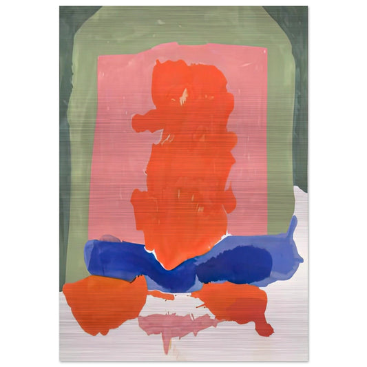 Small's Paradise, 1964- - Helen Frankenthaler Brushed Aluminum Print - 70x100 cm / 28x40 inches | Helen Frankenthaler Aluminum Print | Helen Frankenthaler Prints