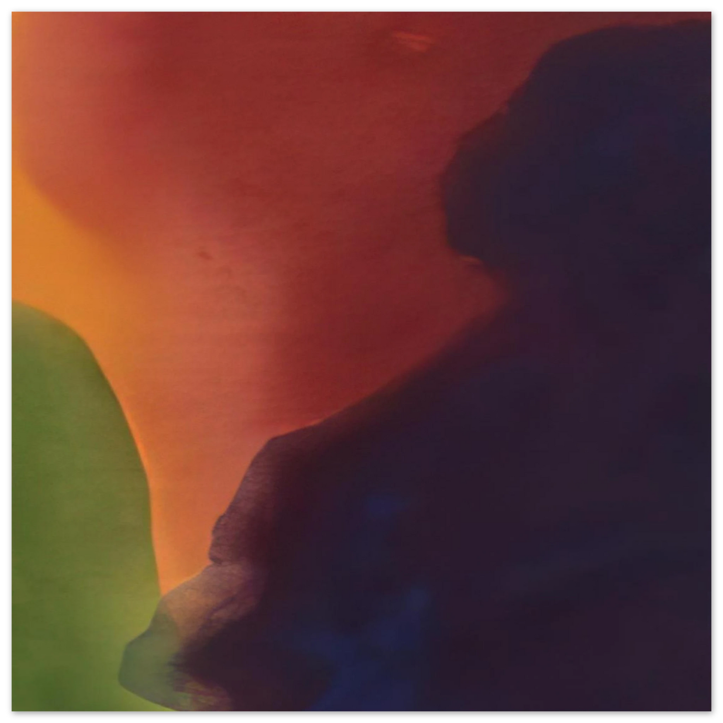 Helen Frankenthaler - Blue Atmosphere III - 1963 Wall art - 20x50 cm / 8x20 inches - Fine Art Poster-canvas - -
