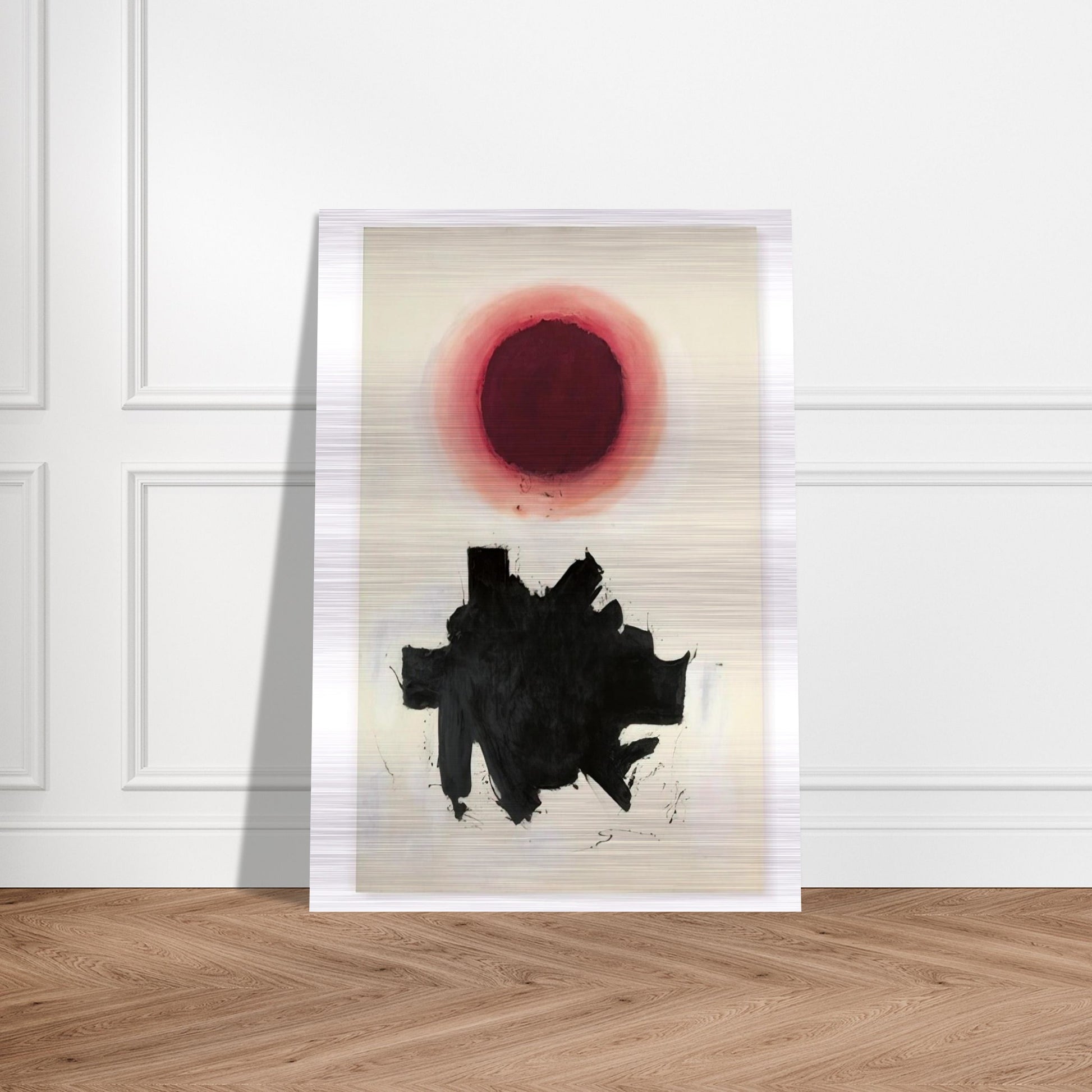 Cool Blast - 1960 - Adolph Gottlieb Brushed Aluminum Print - 70x100 cm / 28x40 inches | Adolph Gottlieb Aluminum Print | Adolph Gottlieb Prints