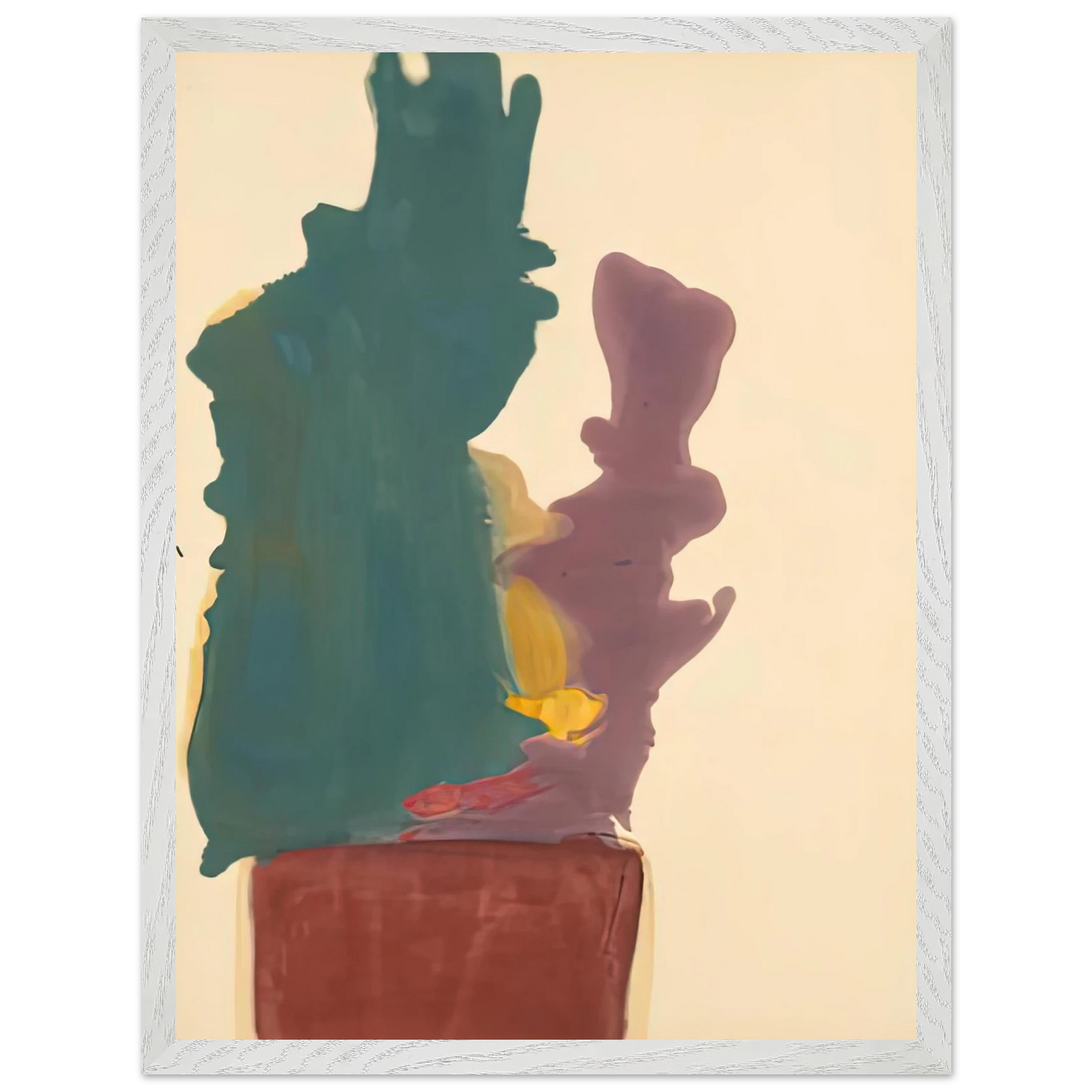 Helen Frankenthaler - Evil Spirit, 1963- Wall Art - 30x40 cm / 12x16 inches - Fine Art Poster-canvas - -