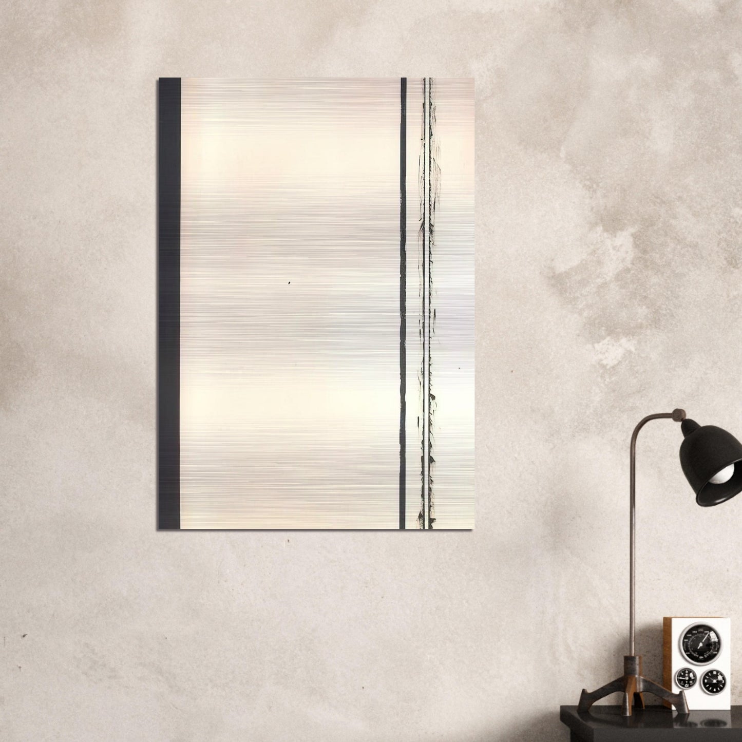 The Station of the Cross - Third Station - Barnett Newman Brushed Aluminum Print - 70x100 cm / 28x40 inches | Barnett Newman Aluminum Print | Barnett Newman Prints