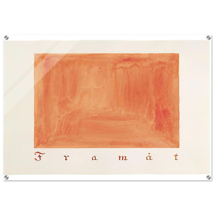 FORWARDS PARCIFAL SERIES GROUP 2 SECTION 4 THE CONVOLUTE OF THE PHYSICAL PLANE 1916 - Hilma af Klint Acrylic Print - 70x100 cm / 28x40″ inches