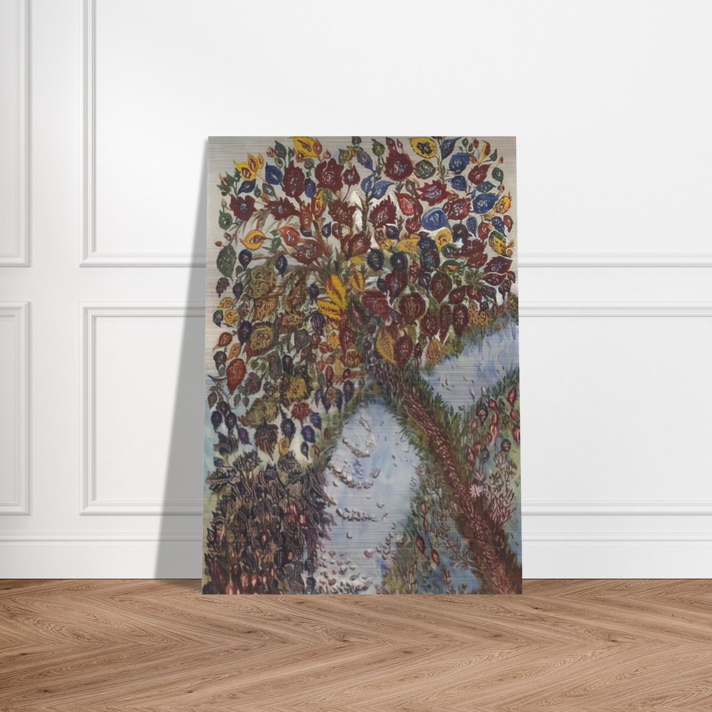 Tree or Paradise - 1925 - Seraphine Louis Brushed Aluminum Print - 70x100 cm / 28x40 inches | Seraphine Louis Aluminum Print | Seraphine Louis Prints