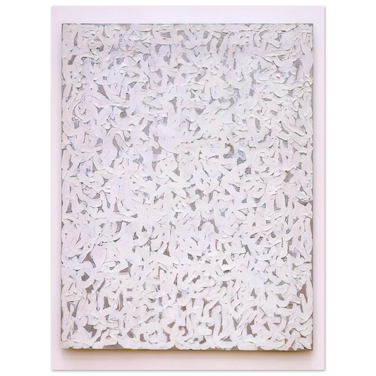 Robert Ryman - Points  75x100 cm / 30x40inches Fine Art Poster