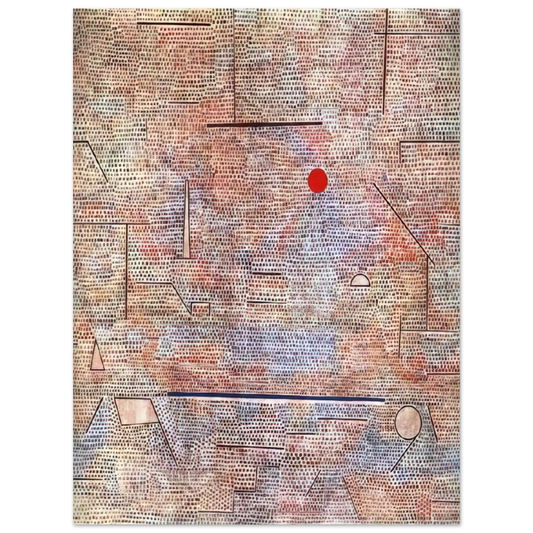 Paul Klee - CACODEMONIC 1916  75x100 cm / 30x40inches Fine Art Poster