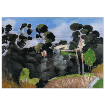 LANDSCAPE 1 - Henri Matisse Brushed Aluminum Print - 70x100 cm / 28x40 inches | Henri Matisse Aluminum Print | Henri Matisse Prints