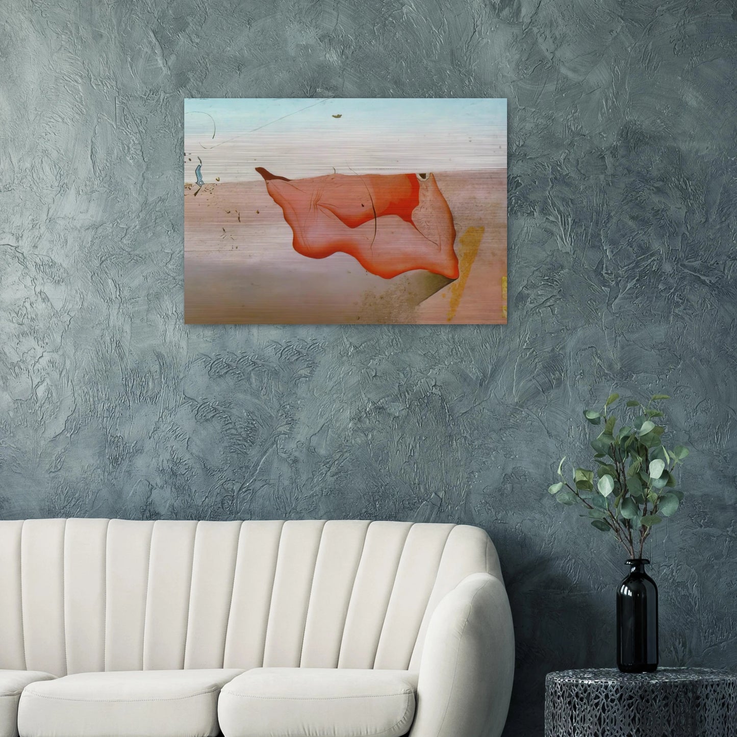 COMPOSITION - Salvador Dali Brushed Aluminum Print - 70x100 cm / 28x40 inches | Salvador Dali Aluminum Print | Salvador Dali Prints