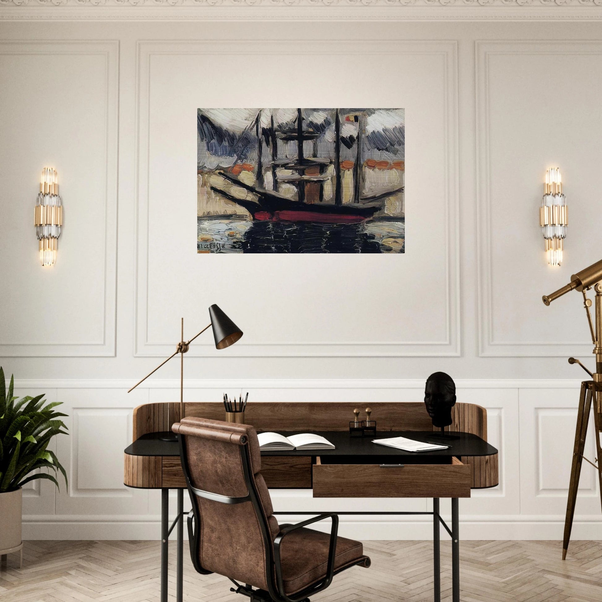 NOT IDENTIFIED 9 - Henri Matisse Brushed Aluminum Print - 70x100 cm / 28x40 inches | Henri Matisse Aluminum Print | Henri Matisse Prints