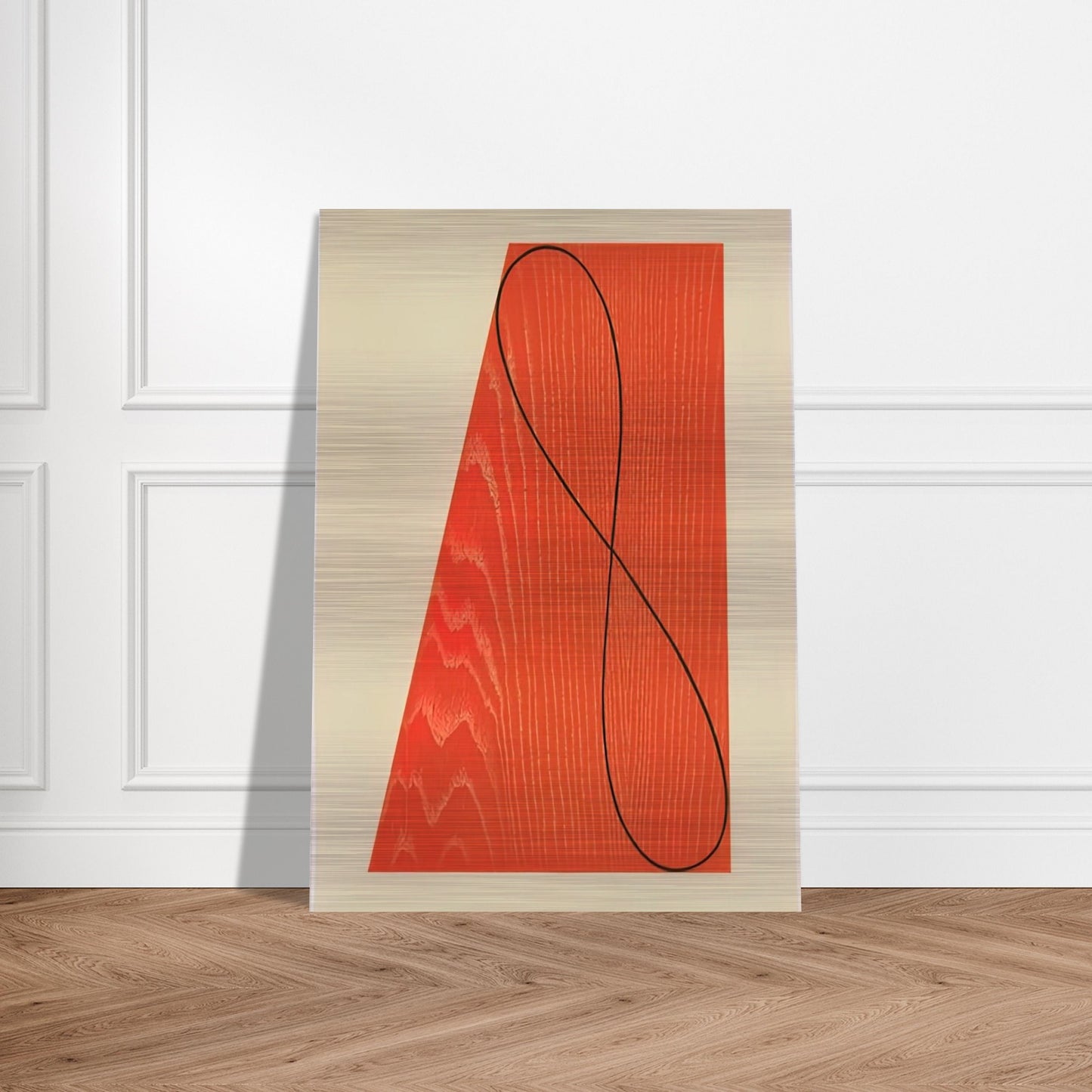 UNTITLED FROM SKOWHEGAN SUITE 1992 - Robert Mangold Brushed Aluminum Print - 70x100 cm / 28x40 inches | Robert Mangold Aluminum Print | Robert Mangold Prints
