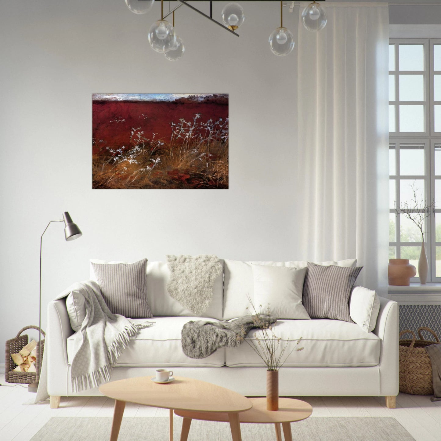 Thistles - John Singer Sargent Brushed Aluminum Print - 70x100 cm / 28x40 inches | John Singer Sargent Aluminum Print | John Singer Sargent Prints