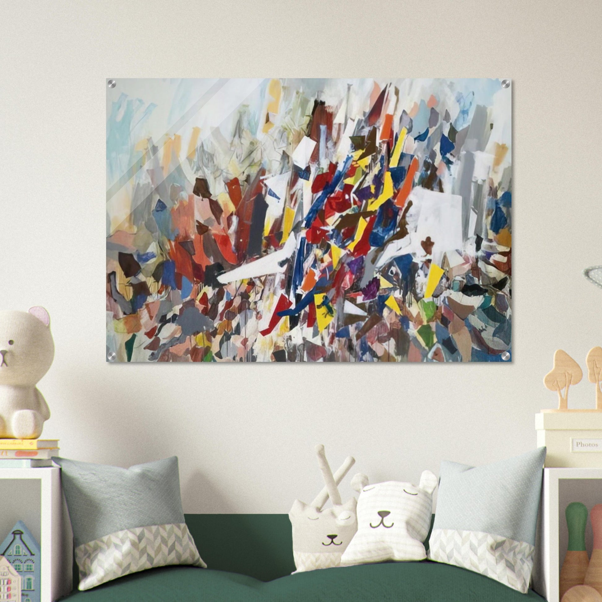 9th Street - 1978 - Robert Goodnough Acrylic Print - 70x100 cm / 28x40″ inches