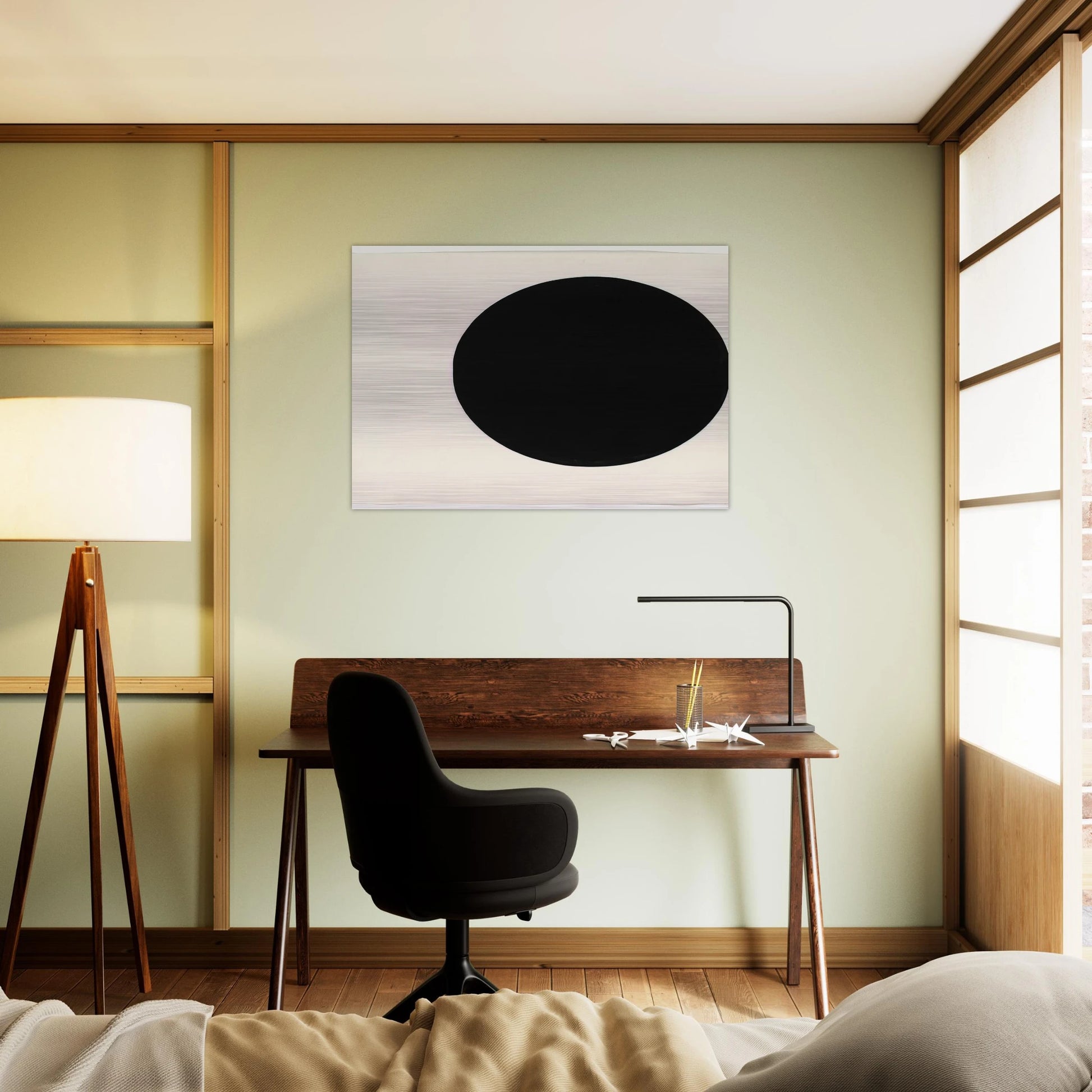 Circle Form - Ellsworth Kelly Brushed Aluminum Print - 70x100 cm / 28x40 inches | Ellsworth Kelly Aluminum Print | Ellsworth Kelly Prints