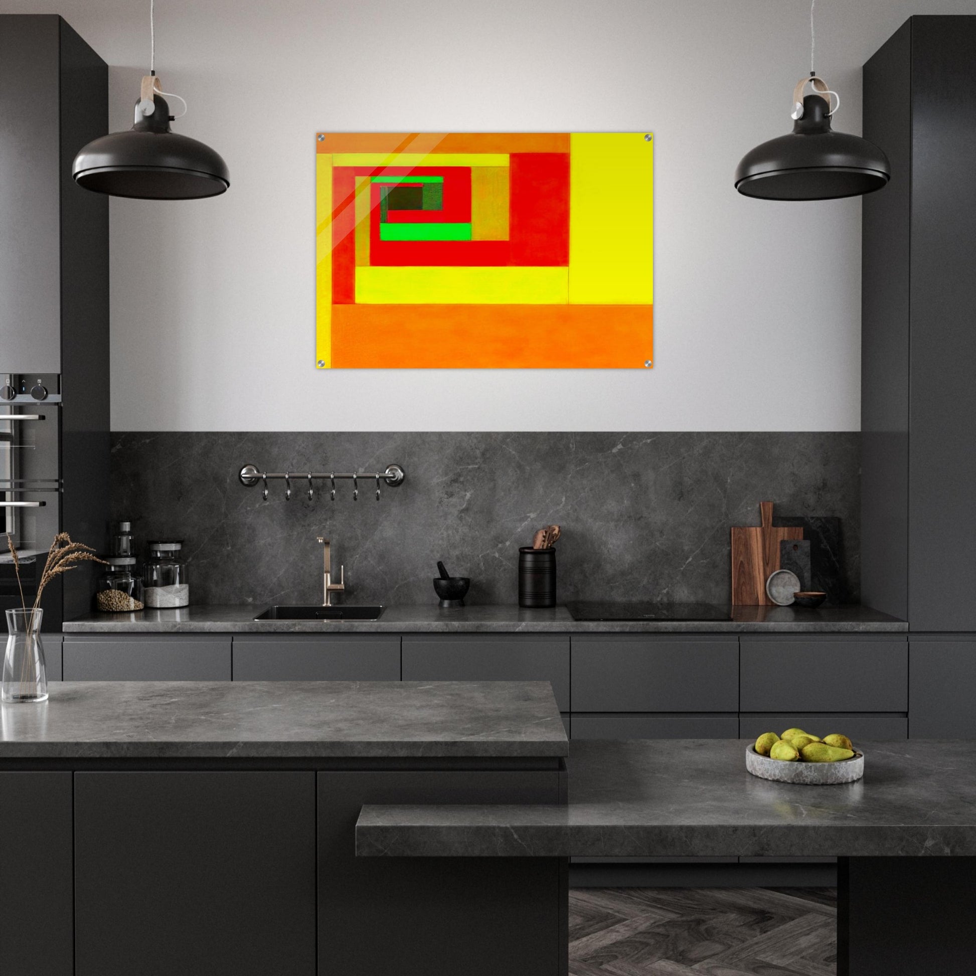 Etudes Bauhaus C - 1929 - Victor Vasarely Acrylic Print - 70x100 cm / 28x40″ inches
