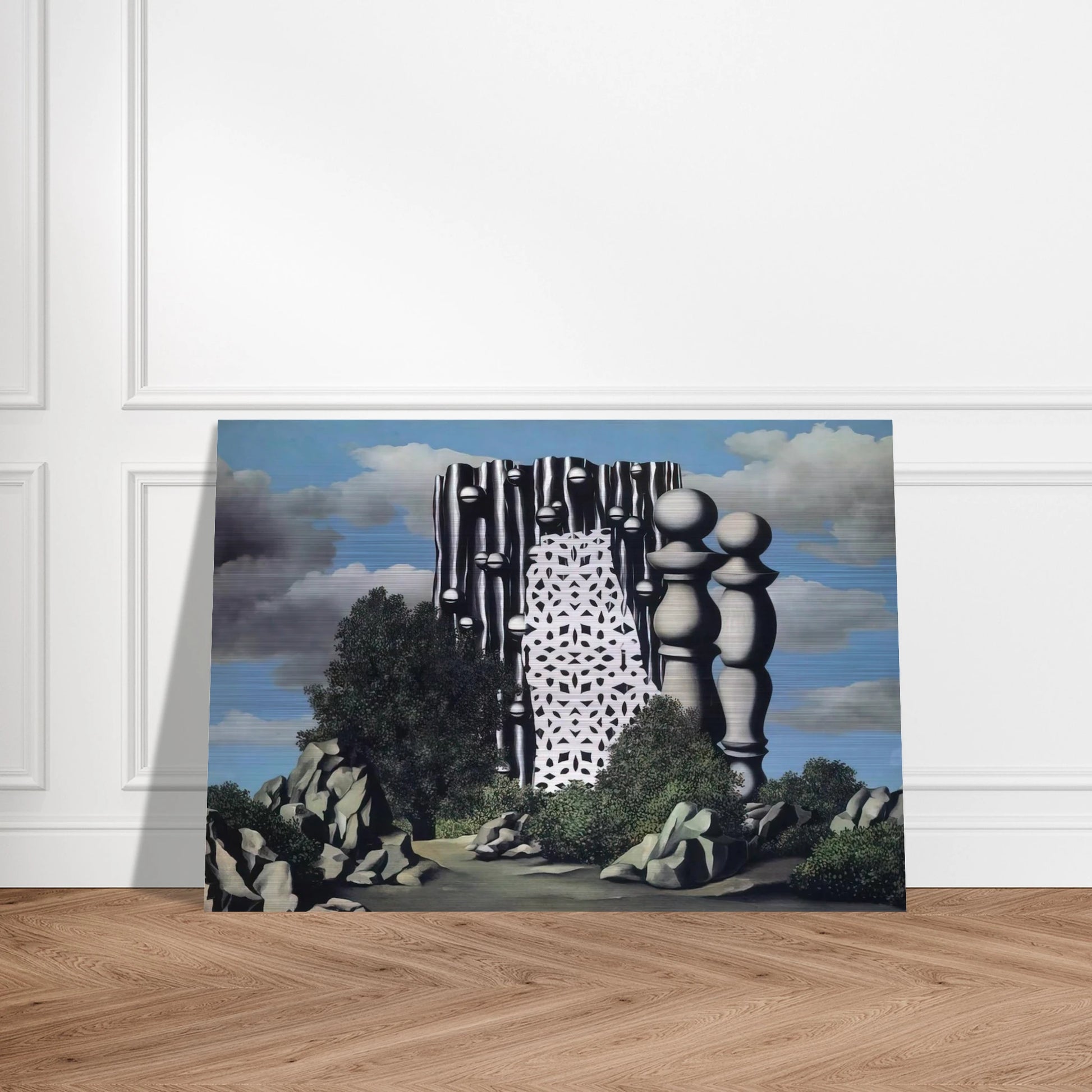 ANNUNCIATION 1930 - Rene Magritte Brushed Aluminum Print - 70x100 cm / 28x40 inches | Rene Magritte Aluminum Print | Rene Magritte Prints