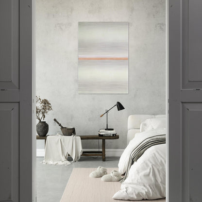 Gratitude - Agnes Martin Brushed Aluminum Print - 70x100 cm / 28x40 inches | Agnes Martin Aluminum Print | Agnes Martin Prints
