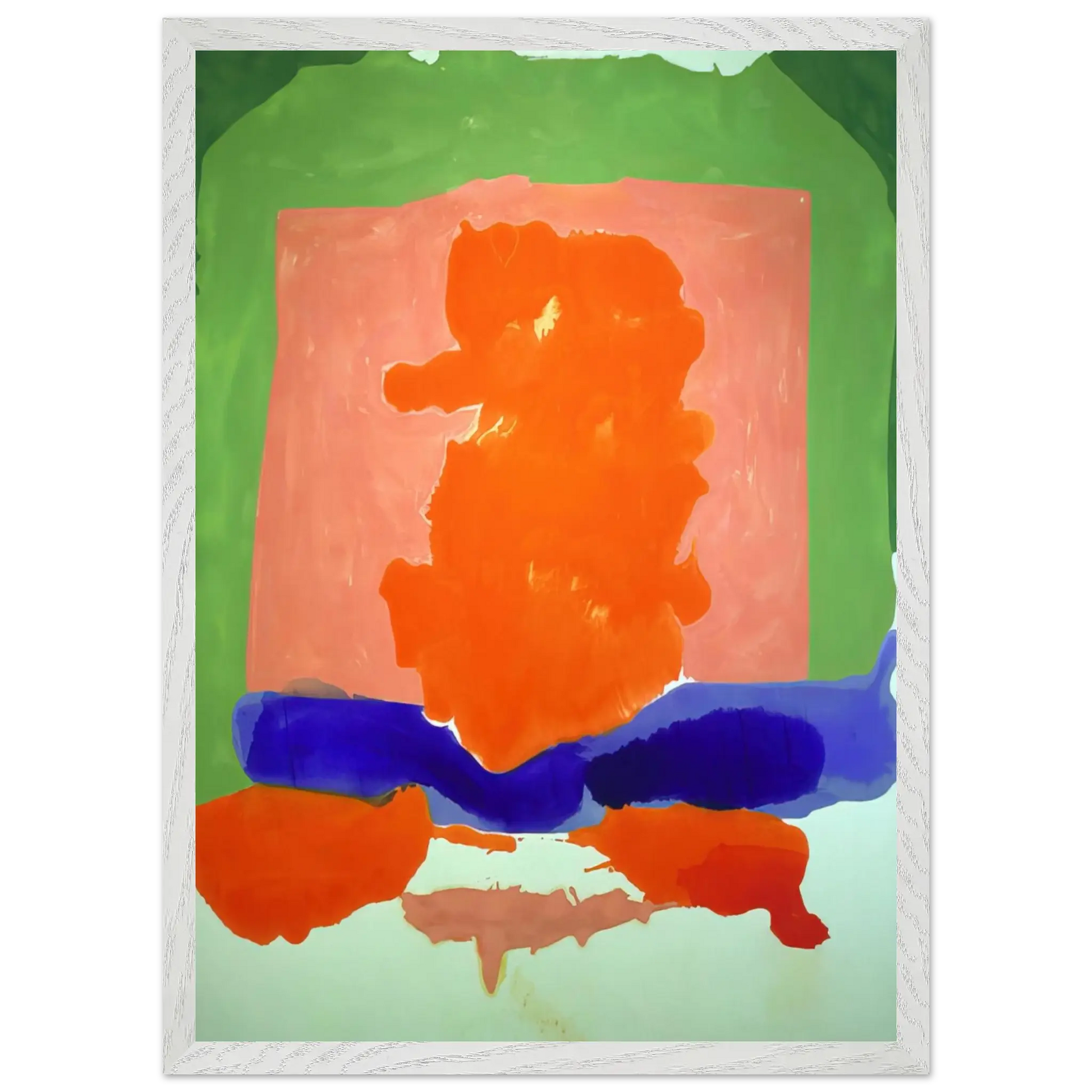 Helen Frankenthaler - Small s Paradise - 1964 Wall art - 28x43  cm / XL (11x17 Inches) - Fine Art Poster - -