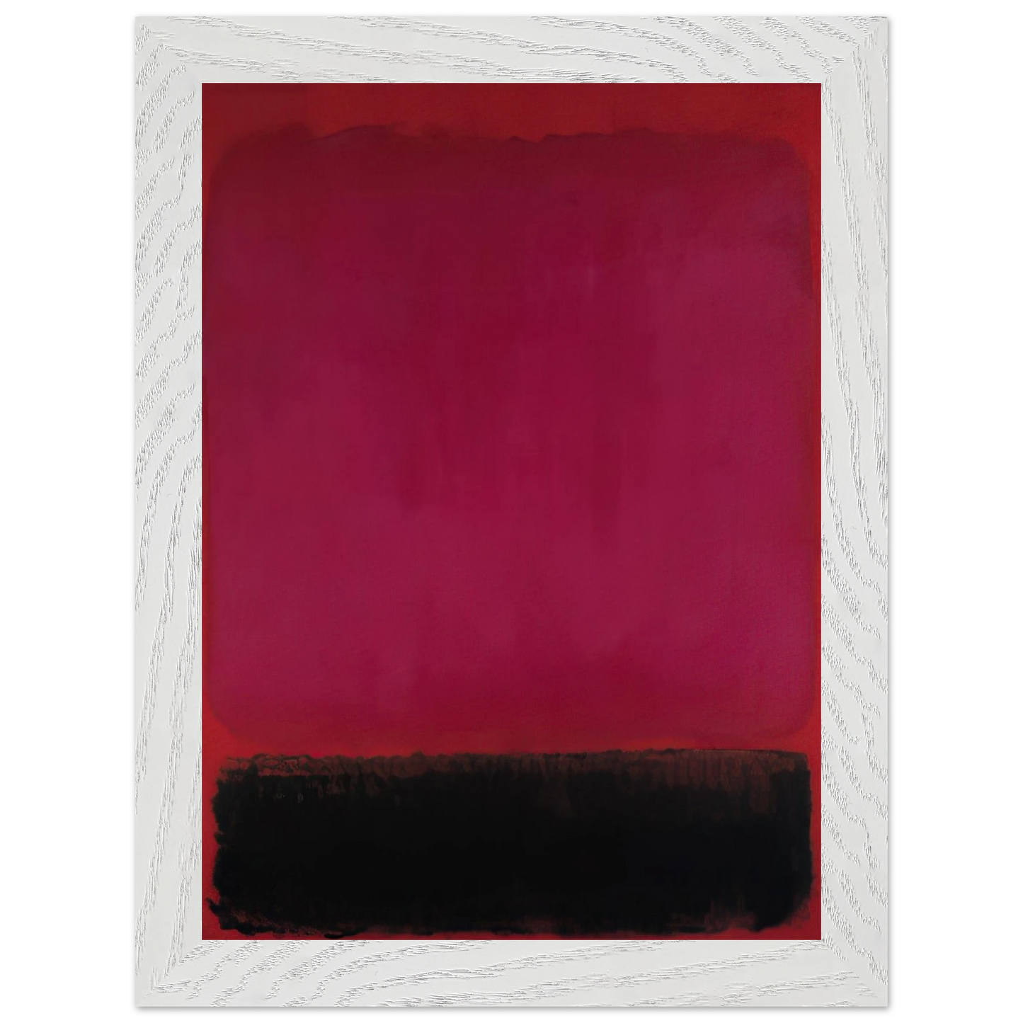 Helen Frankenthaler - Untitled - 1967 Wall art - 30x45 cm / 12x18 inches - Premium Wooden Framed Poster With Fine Art Paper-canvas - Wood frame