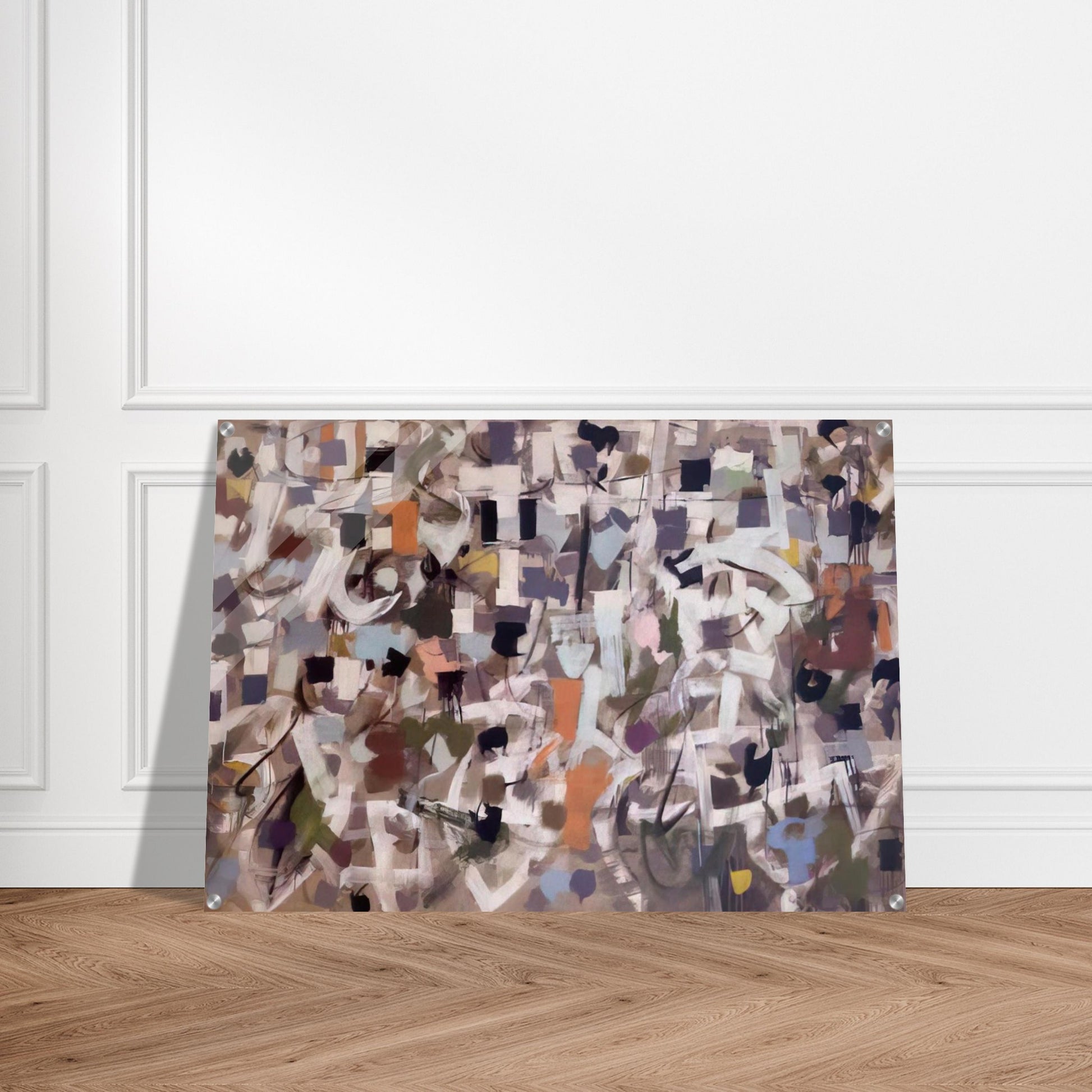 Number 15 - 1953 - Bradley Walker Tomlin Acrylic Print - 70x100 cm / 28x40″ inches | Bradley Walker Tomlin Wall Art | Bradley Walker Tomlin Prints