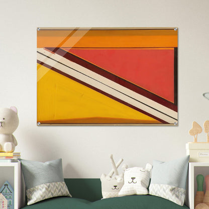 Diagonal 4 - 1963 - Larry Zox Acrylic Print - 70x100 cm / 28x40″ inches | Larry Zox Wall Art | Larry Zox Prints