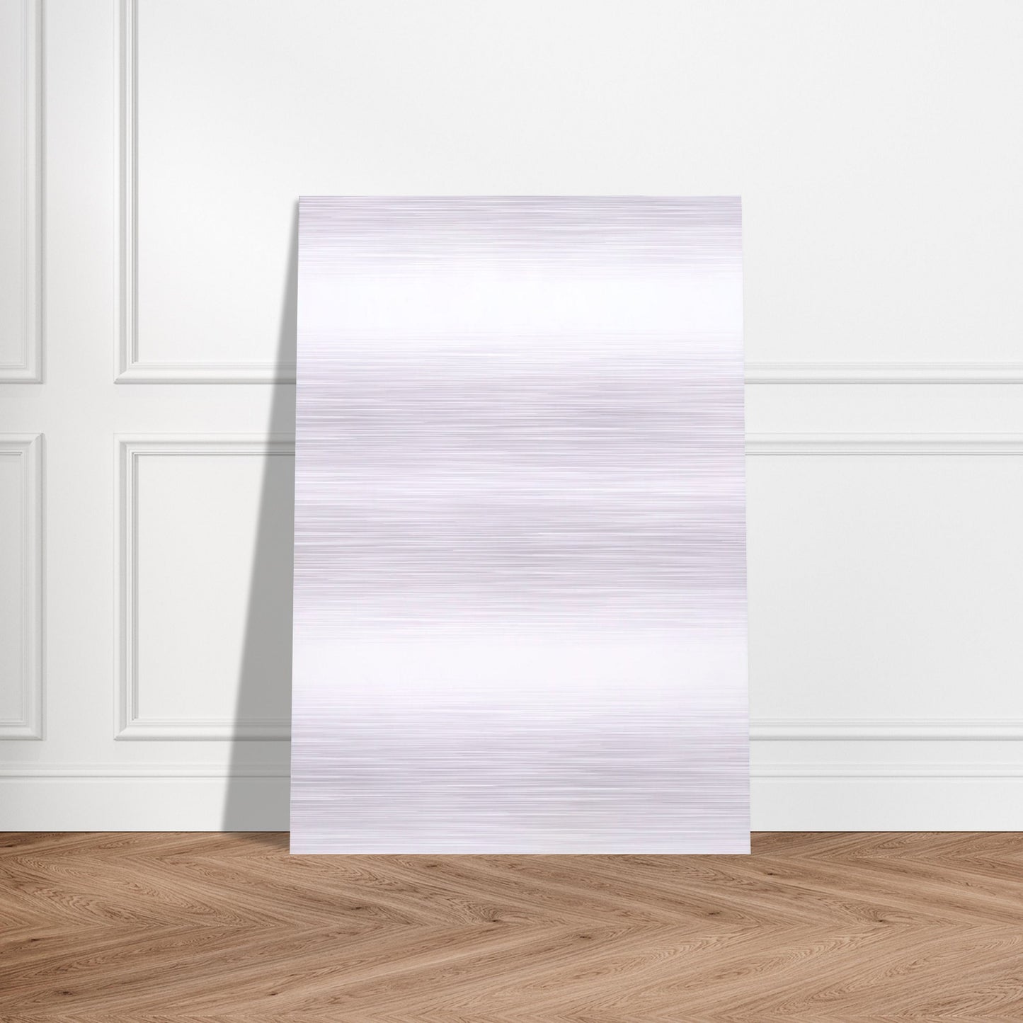 WHITE PAINTING 1951 - Robert Rauschenberg Brushed Aluminum Print - 70x100 cm / 28x40 inches | Robert Rauschenberg Aluminum Print | Robert Rauschenberg Prints