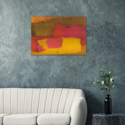 AWAY 1964 - Esteban Vicente Brushed Aluminum Print - 70x100 cm / 28x40 inches | Esteban Vicente Aluminum Print | Esteban Vicente Prints