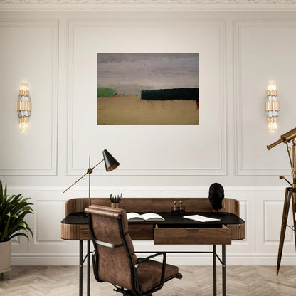Paysage - 1952 - Nicolas de Stael Brushed Aluminum Print - 70x100 cm / 28x40 inches | Nicolas de Stael Aluminum Print | Nicolas de Stael Prints