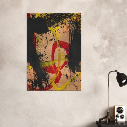 Untitled - 1962 - Norman Bluhm Brushed Aluminum Print - 70x100 cm / 28x40 inches | Norman Bluhm Aluminum Print | Norman Bluhm Prints