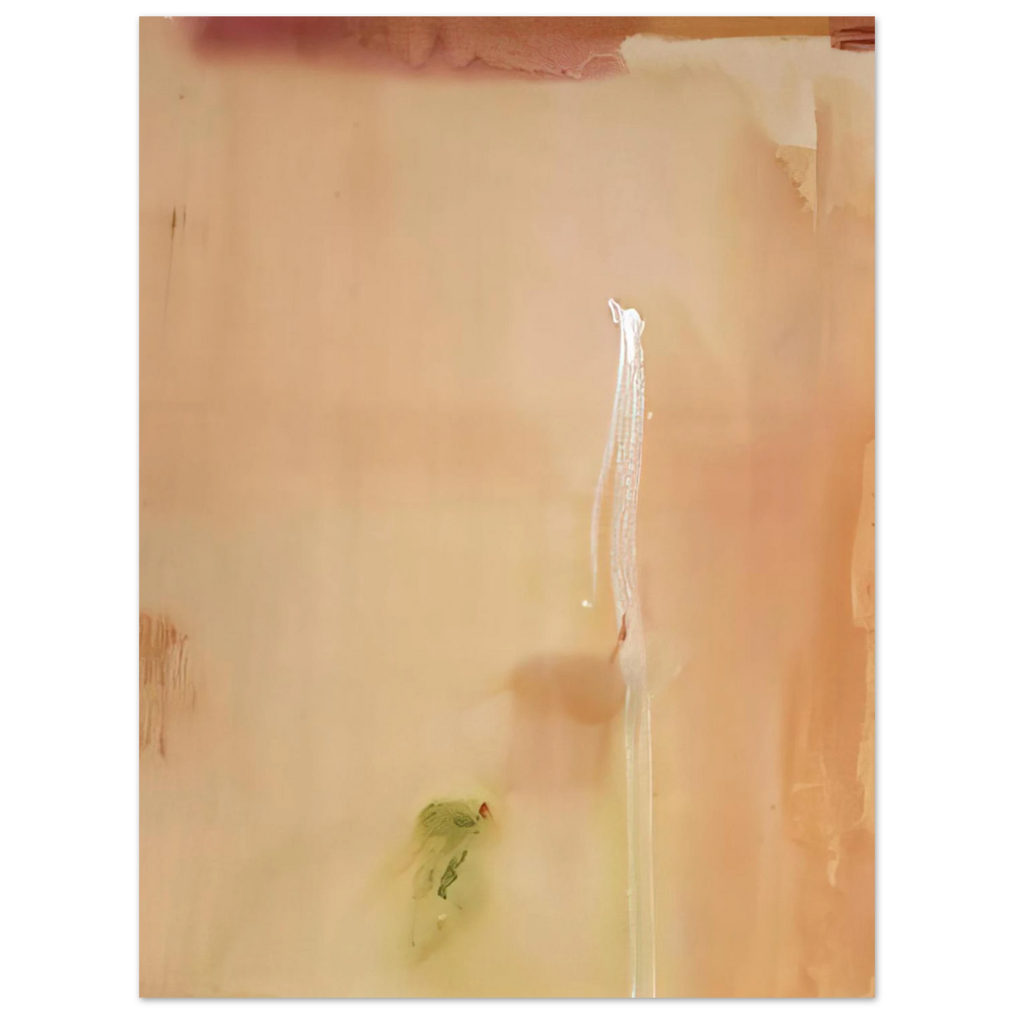 Helen Frankenthaler - Dawn Stroke - 1977 Wall art - 15x20 cm / 6x8 inches - Premium Wooden Framed Poster With Fine Art Paper-canvas - Wood frame