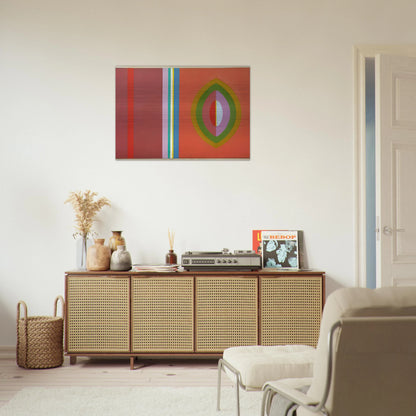 Quiet - 1965 - John Ferren Brushed Aluminum Print - 70x100 cm / 28x40 inches | John Ferren Aluminum Print | John Ferren Prints