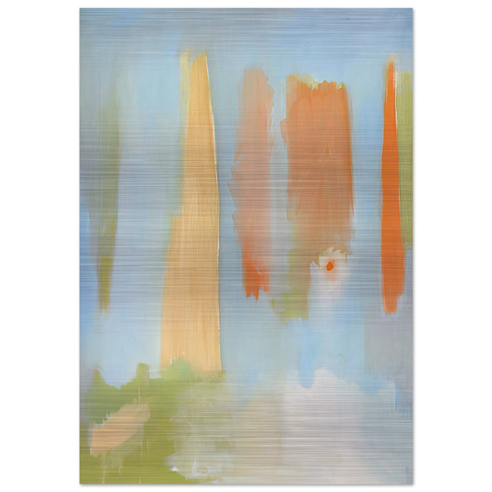PRIMAVERA 1997 - Esteban Vicente Brushed Aluminum Print - 70x100 cm / 28x40 inches | Esteban Vicente Aluminum Print | Esteban Vicente Prints