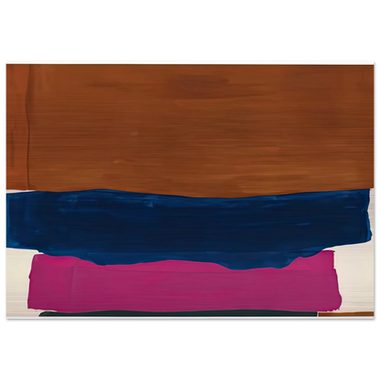 Indian Summer, 1967- - Helen Frankenthaler Brushed Aluminum Print - 70x100 cm / 28x40 inches | Helen Frankenthaler Aluminum Print | Helen Frankenthaler Prints