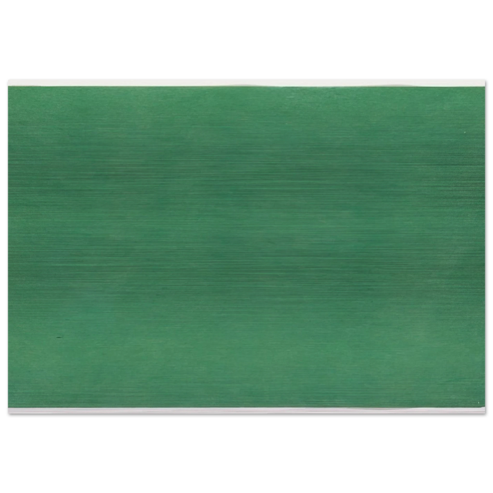 Green - Ellsworth Kelly Brushed Aluminum Print - 70x100 cm / 28x40 inches | Ellsworth Kelly Aluminum Print | Ellsworth Kelly Prints
