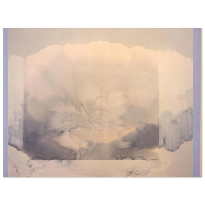 Ronnie Landfield - In The Divine - 1986  75x100 cm / 30x40inches Fine Art Poster