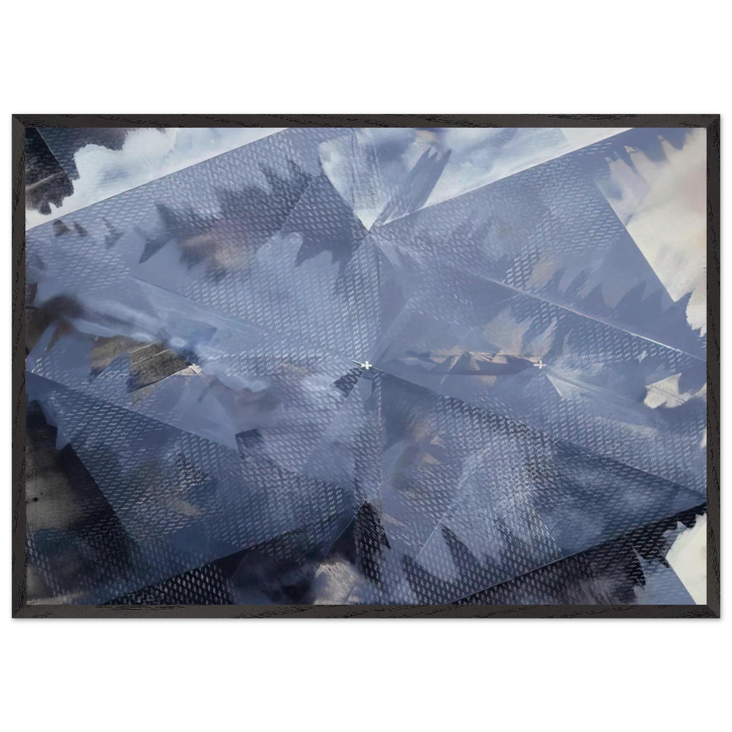 James Gibbs - 1970 - Mark Lancaster 70x100 cm / 28x40 inches Framed Art Print – Black Wooden Frame