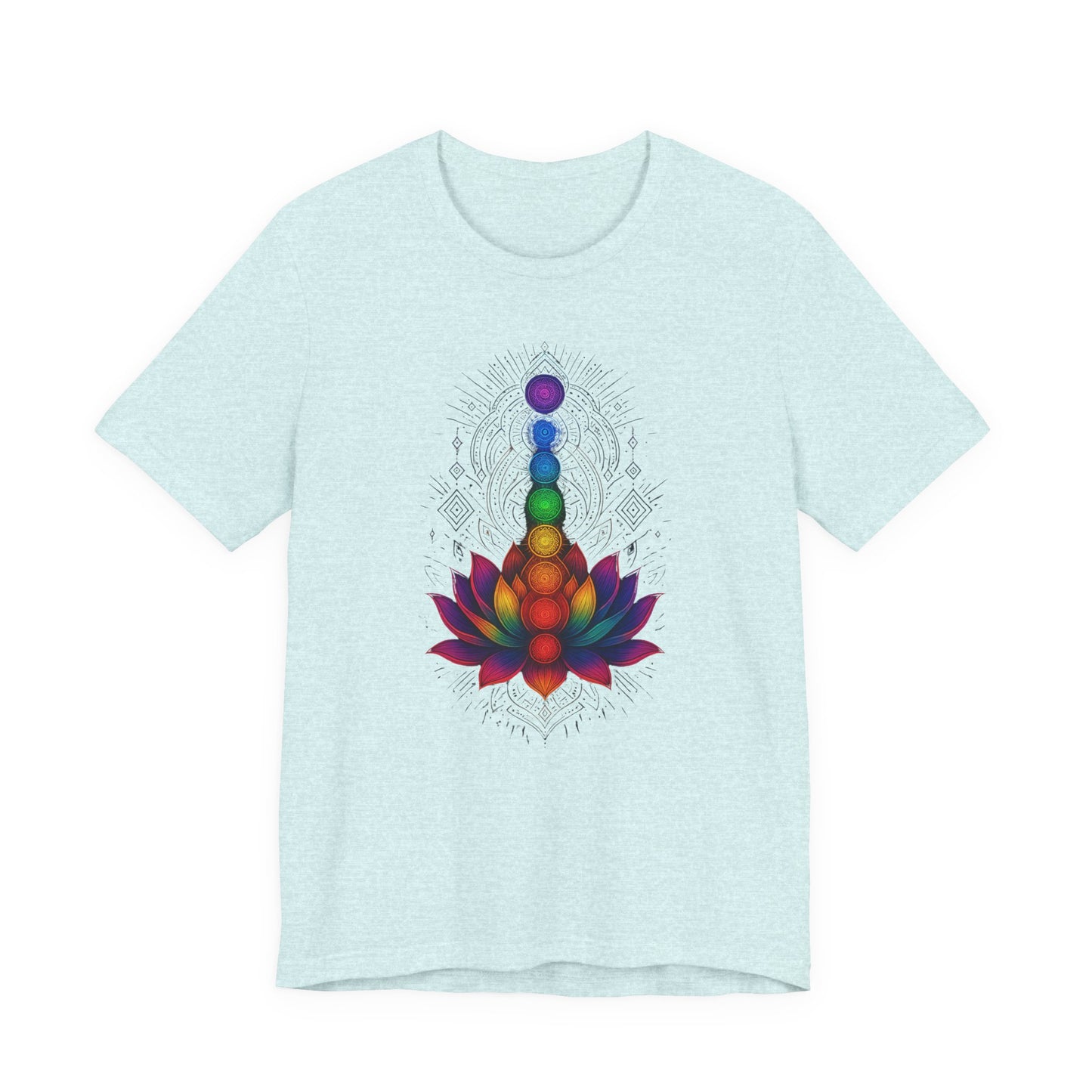 Amante del yoga espiritual de la flor de loto del chakra