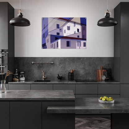 On A Shaker Theme #2 - Precisionism - Charles Sheeler Acrylic Print - 70x100 cm / 28x40″ inches