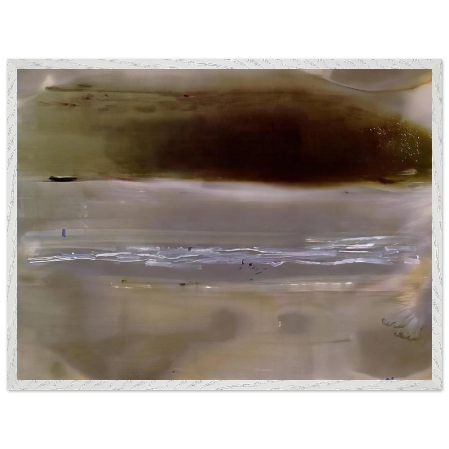 Helen Frankenthaler - Viewpoint II - 1979 Wall art - 13x18 cm / 5x7 inches - Premium Wooden Framed Poster With Fine Art Paper-canvas - Black frame