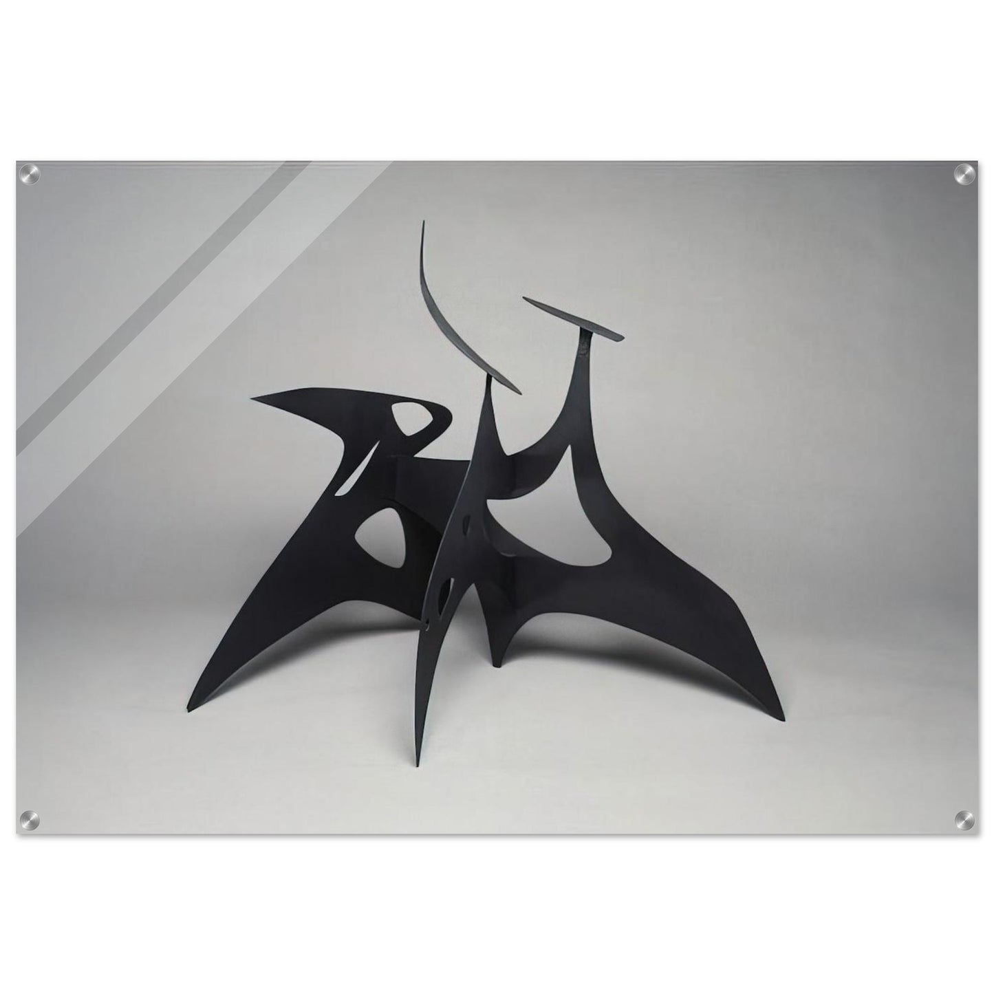 MUCH PIERCED 1947 - Alexander Calder Acrylic Print - 70x100 cm / 28x40″ inches
