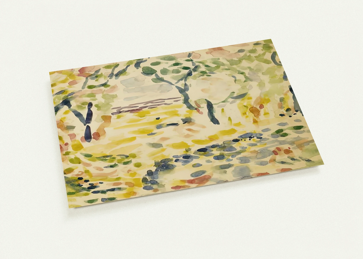 ETUDE POUR LE BONHEUR DE VIVRE 1905 By Henri Matisse Pack of 10 Post Cards | Henri Matisse Post Cards | A6 (10.5 x 14.8 cm) - 4.1 x 5.8 inches
