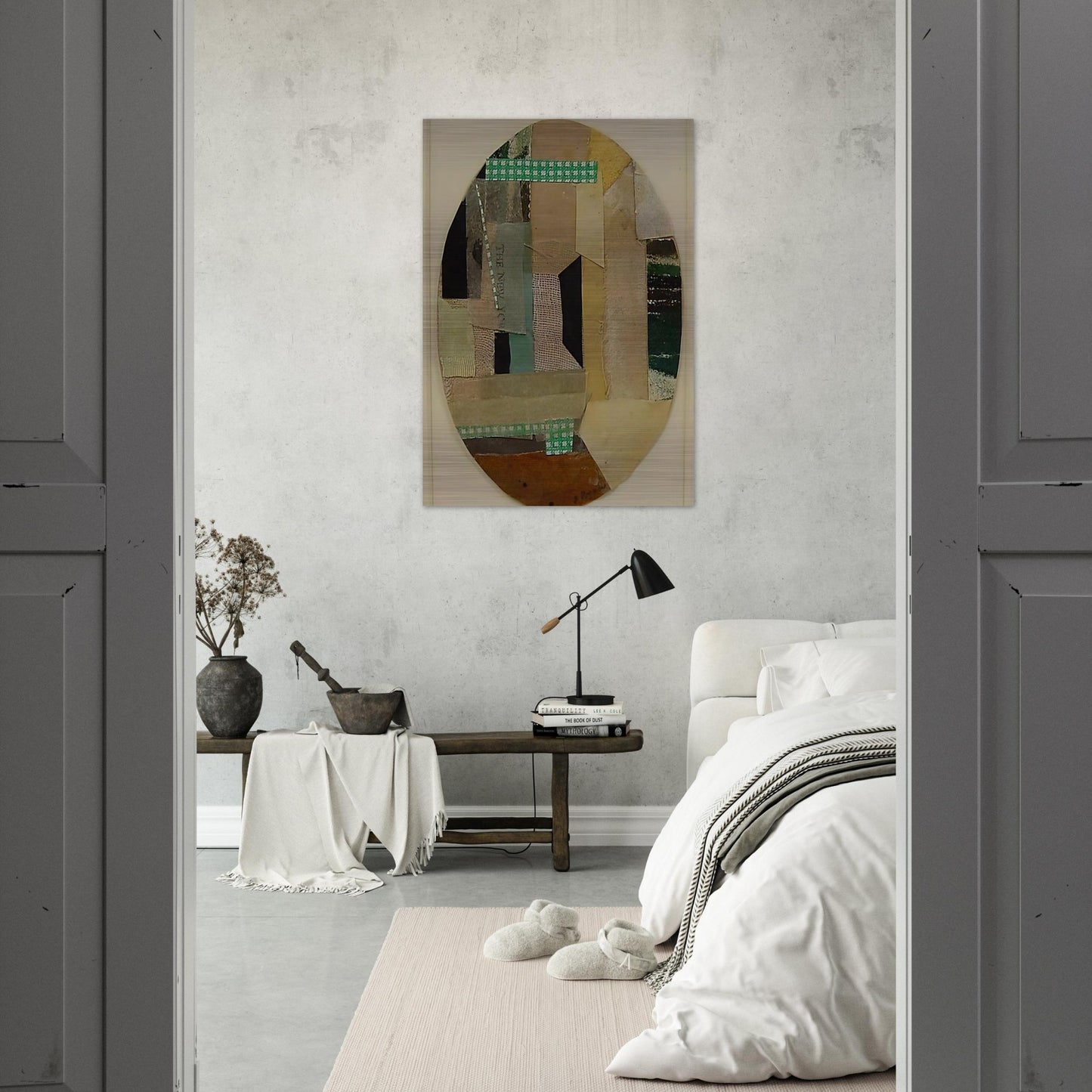 Number 22 - 1950 - Anne Ryan Brushed Aluminum Print - 70x100 cm / 28x40 inches | Anne Ryan Aluminum Print | Anne Ryan Prints