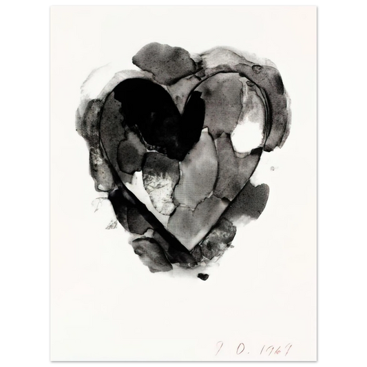 Jim Dine - WELCOME HOME RARE BIRDS 1969  75x100 cm / 30x40inches Fine Art Poster