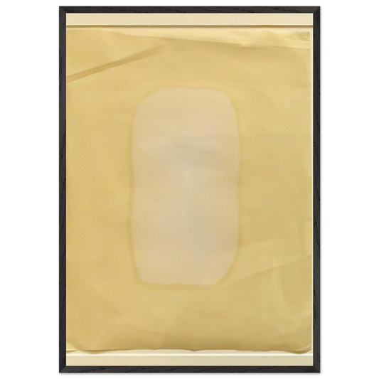 UNTITLED 1965 N2 - Gotthard Graubner 70x100 cm / 28x40 inches Framed Art Print – Black Wooden Frame