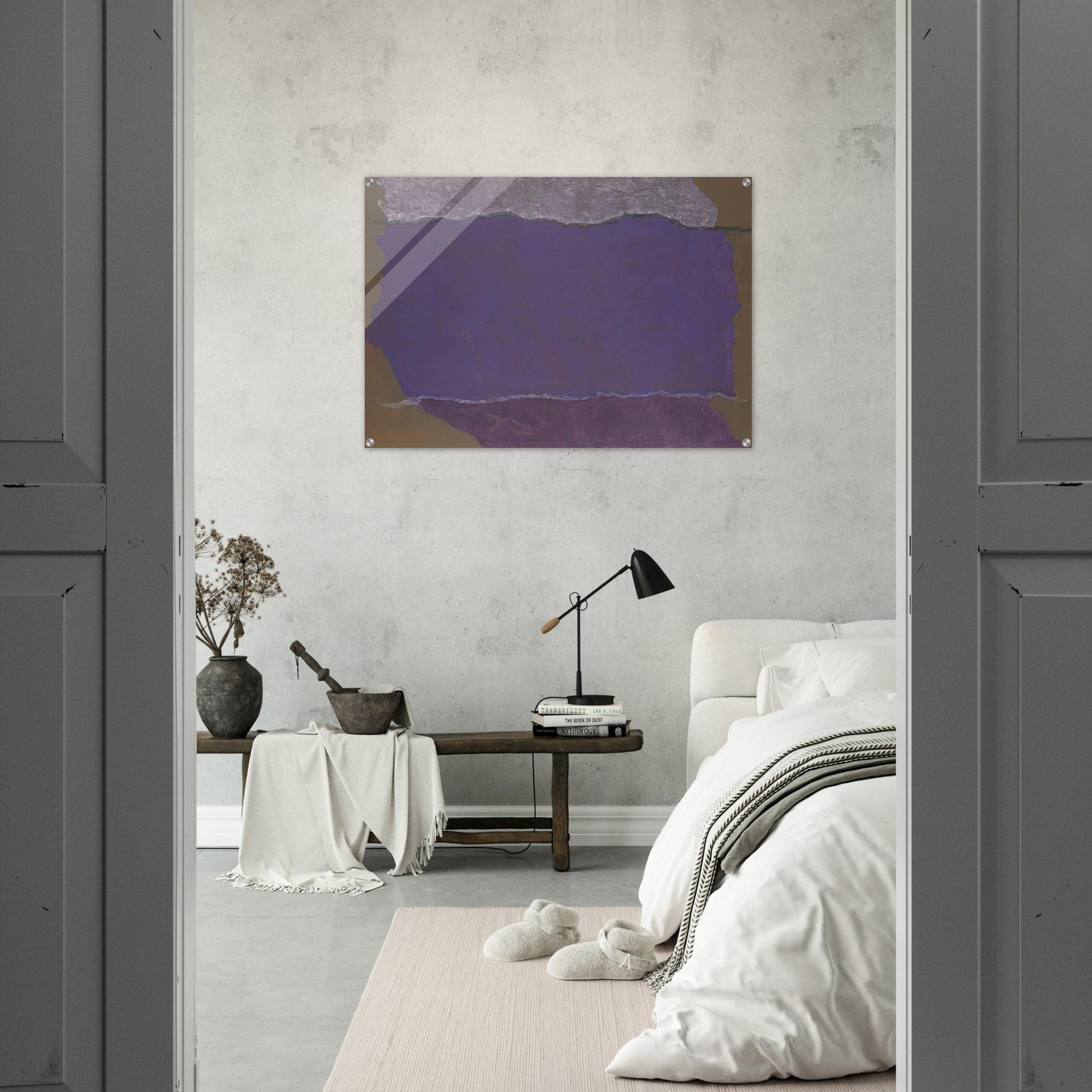 Infinity Field, Lefkada Series - 1981 - Theodoros Stamos Acrylic Print - 70x100 cm / 28x40″ inches