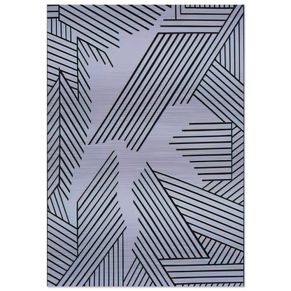 Untitled - 1998 - Nicholas Krushenick Brushed Aluminum Print - 70x100 cm / 28x40 inches | Nicholas Krushenick Aluminum Print | Nicholas Krushenick Prints