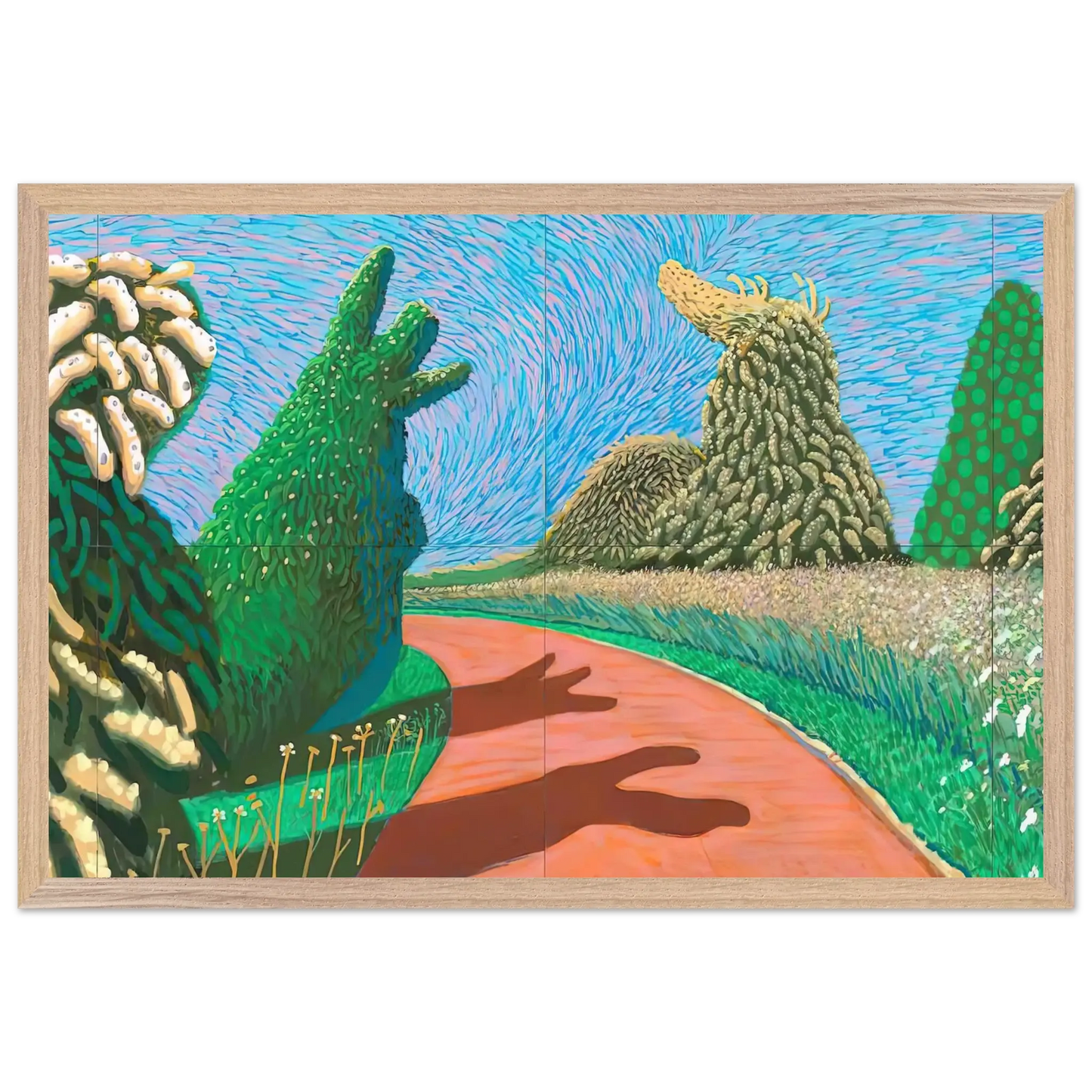 David Hockney - David Hockney Wall art - 45x60 cm / 18x24 Inches - Fine Art Poster - -