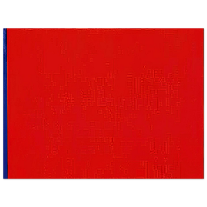 Barnett Newman - Who's Afraid of Red, Yellow, and Blue III  75x100 cm / 30x40inches Fine Art Poster