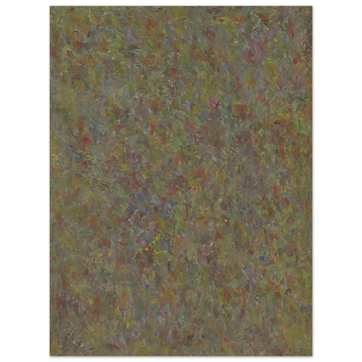 Milton Resnick - COMPOSITION 1963  75x100 cm / 30x40inches Fine Art Poster