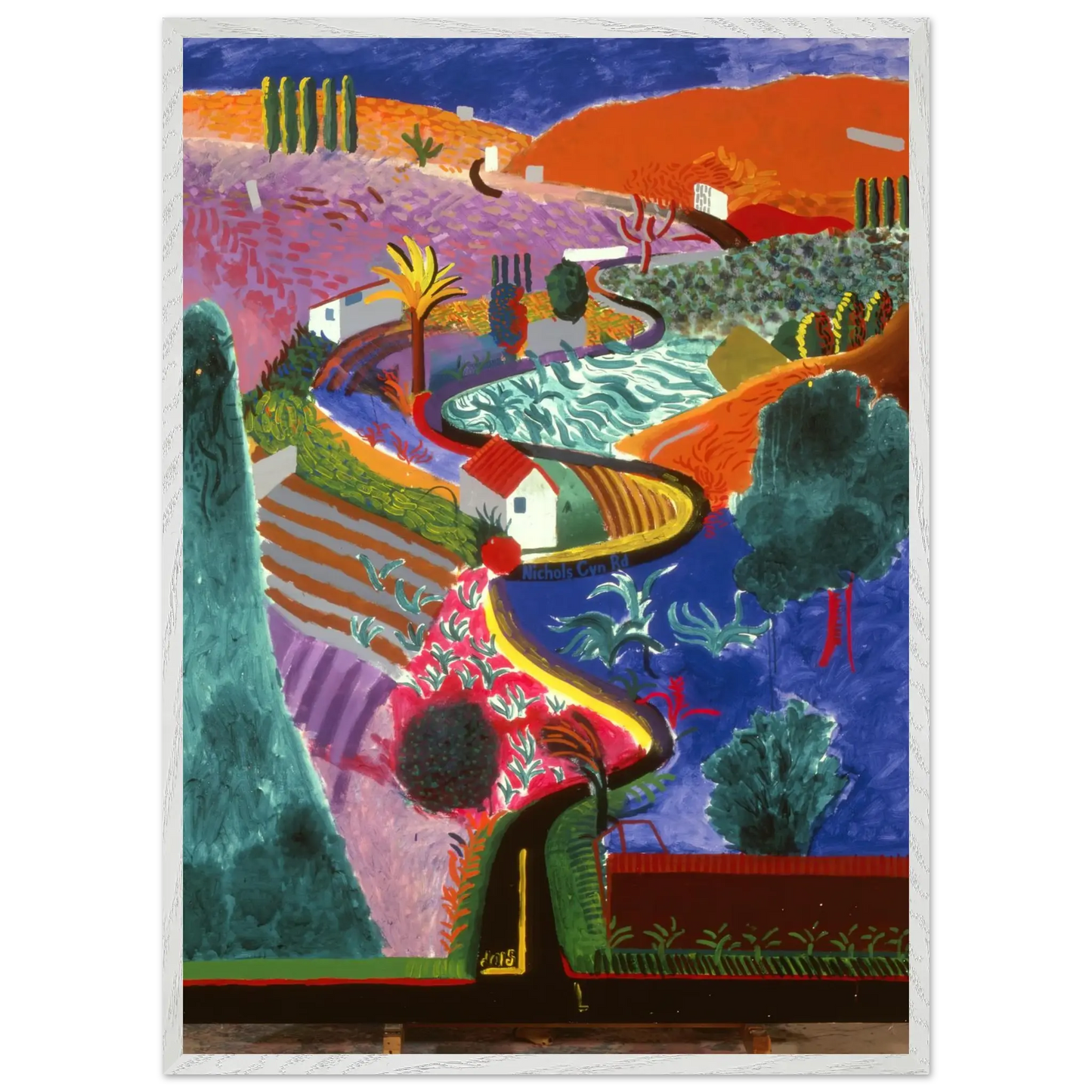 David Hockney - David Hockney Wall art - A1 (59.4 x 84.1  cm) - Fine Art Poster - -