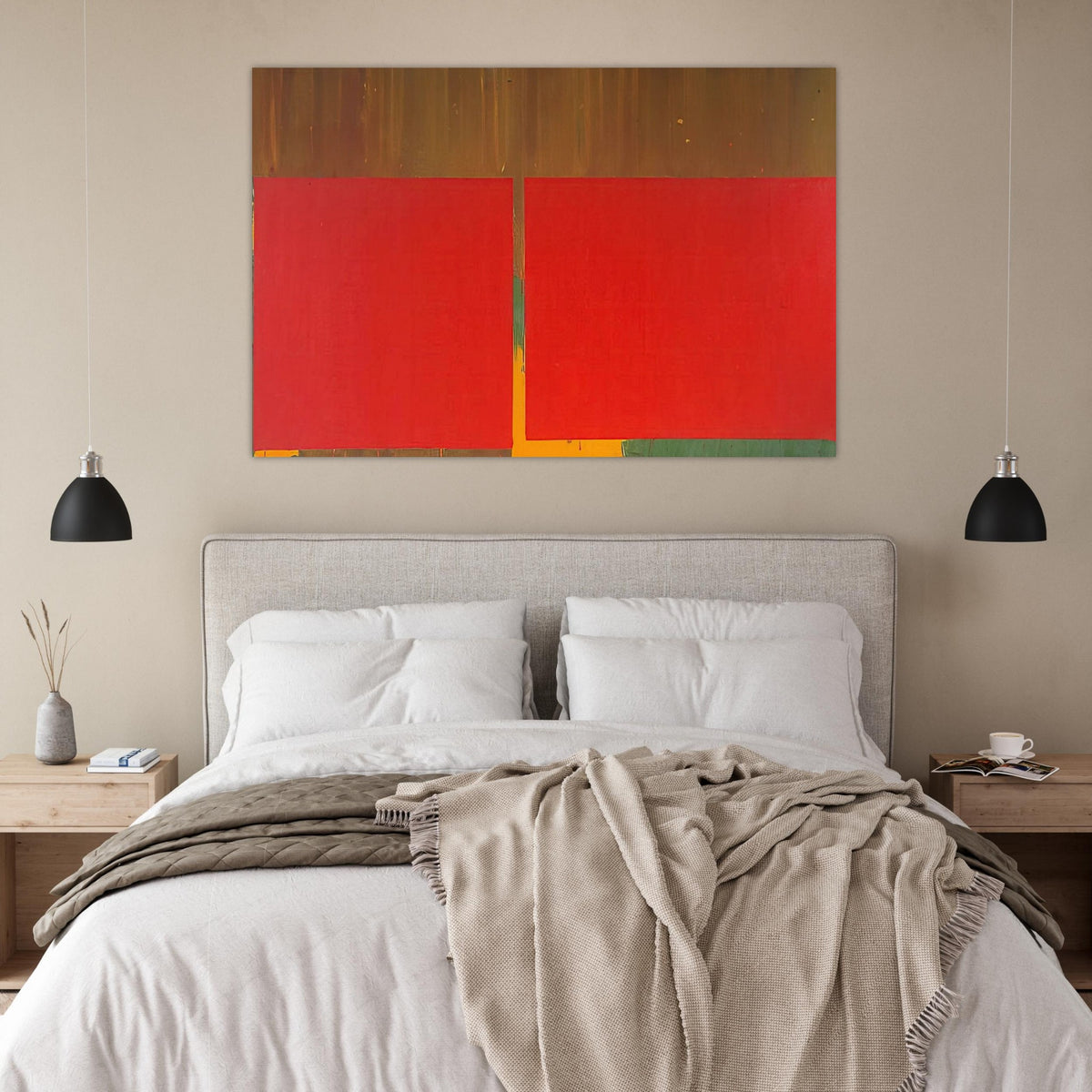 17. 3. 69 - 1969 - John Hoyland Art Prints - 100x150 cm / 40x60″ inches | John Hoyland Poster | John Hoyland Prints
